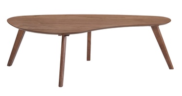 Kafijas galdiņš Home4you Scarlett 20996, brūna, 1200x600x380 mm
