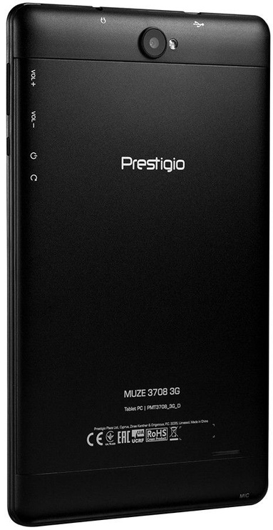 Planšetė Prestigio Prestigio Muze 8.0, juoda, 8", 1GB/16GB, 3G