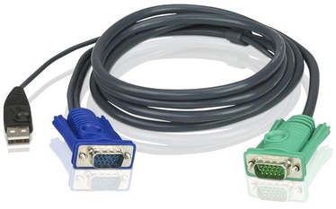 Aten Cable D-SUB x2 to USB 5m