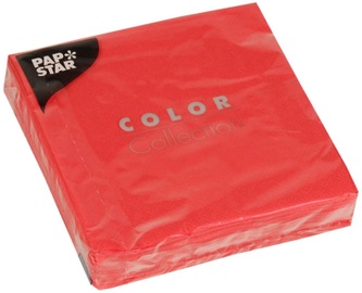 Pap Star Color Collection 25 x 25cm Red 20pcs