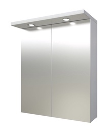 Peegelkapp Quadro 60cm 2 LED valgustit