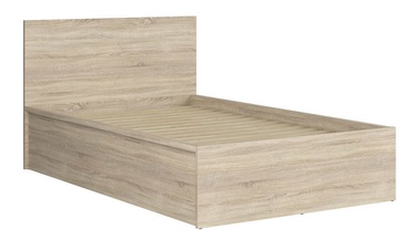 Black Red White Tetrix Bed A 120x200cm Sonoma Oak
