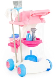 Mājsaimniecības rotaļlieta Wader-Polesie Cleaning Trolley 58881