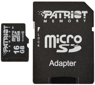Patriot 16GB Micro SDHC LX Class 10 + Adapter