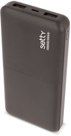 Setty Power Bank 10000mAh Black