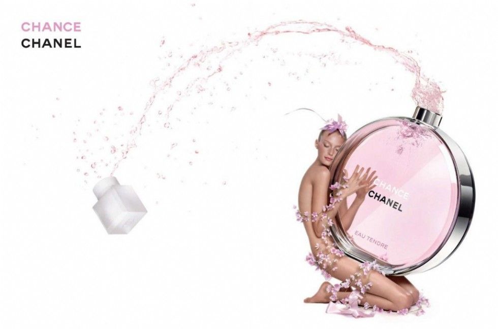 chanel chance body satin