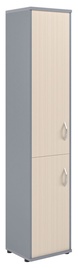 Skyland Imago Office Cabinet SU-1.3 Left Maple/Metallic