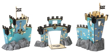 Djeco Arty Toys Knights Castle On Rock Set