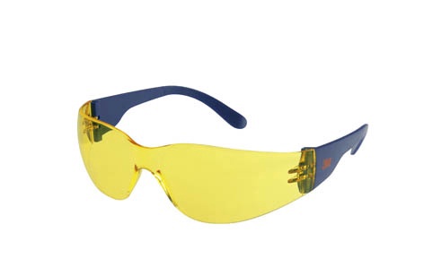 Apsauginiai akiniai 3M, geltona, Universalus dydis