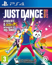 PlayStation 4 (PS4) mäng Ubisoft Just Dance 2018