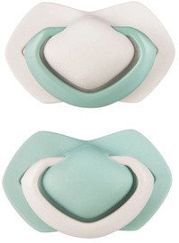 Canpol Babies Silicone Symmetrical Soothers Pure Color 2pcs 6-18m 22/646_bei