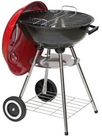 Grill Verners Grillmaster 045706, must/punane, 43 cm