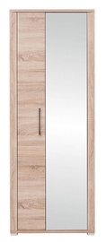 Black Red White Go Wardrobe Sonoma Oak