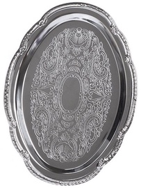 Fissman Serving Tray Chrome 24х17cm 9421