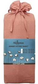 Voodilina Ardenza Jersey, roosa, 140 x 200 cm, kummiga