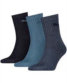 Носки Puma Crew, синий, 35 - 38, 3 шт.