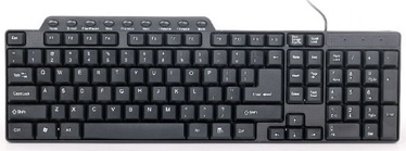 Klaviatūra Gembird Multimedia Keyboard ENG Black