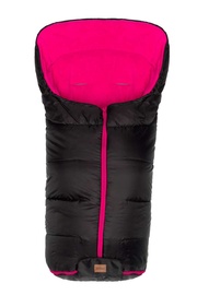 Bērnu guļammaiss Fillikid Eco, melna/rozā, 100 cm