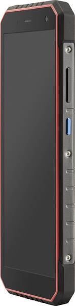 Mobilais telefons Getnord LEO, melna/sarkana, 4GB/64GB