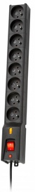 Lestar Surge Protector 8 Outlet Black 1.5m