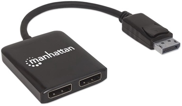Adapter Manhattan Micro USB / DisplayPort Micro USB, Displayport female x 2, must