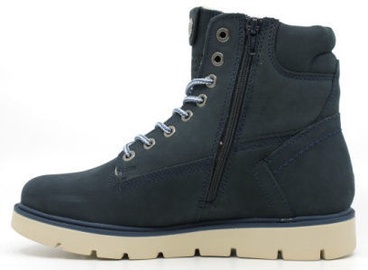 Wrangler Tucson Lady Nubuck Fur Leather Winter Boots Jeans Navy 37