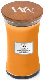 WoodWick Caramel Toasted Sesame Candle 609.5g Orange