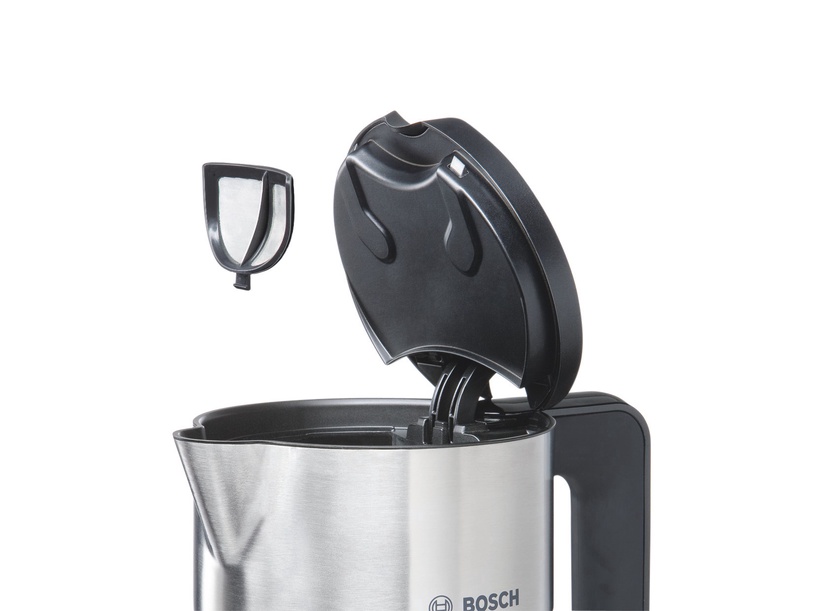 Elektriskā tējkanna Bosch TWK8611P, 1.5 l, balta