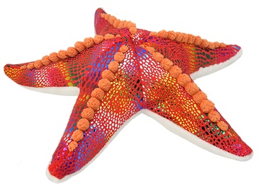 Mīkstā rotaļlieta Wild Planet Starfish, sarkana, 7 cm