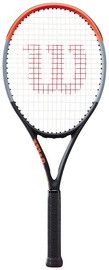 Tennisereket Wilson Clash 100 Tour, must/oranž/hall