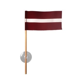 Флажок Латвия, 5 см x 10 см