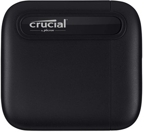 Cietais disks Crucial X6, SSD, 2 TB, melna