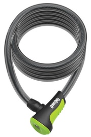 OnGuard Neon Coil Cable Lock Green