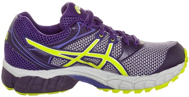 Sieviešu sporta apavi Asics Gel Pulse, zaļa/pelēka/violeta, 39