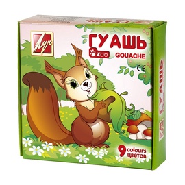 Guašas Luč Zoo, 9 spalvų