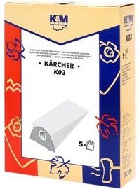 K&M Group Vacuum Cleaner Bags 5 for Karcher KM-K03