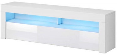 TV galds Vivaldi Meble Mex, balta, 1600x350x500 mm