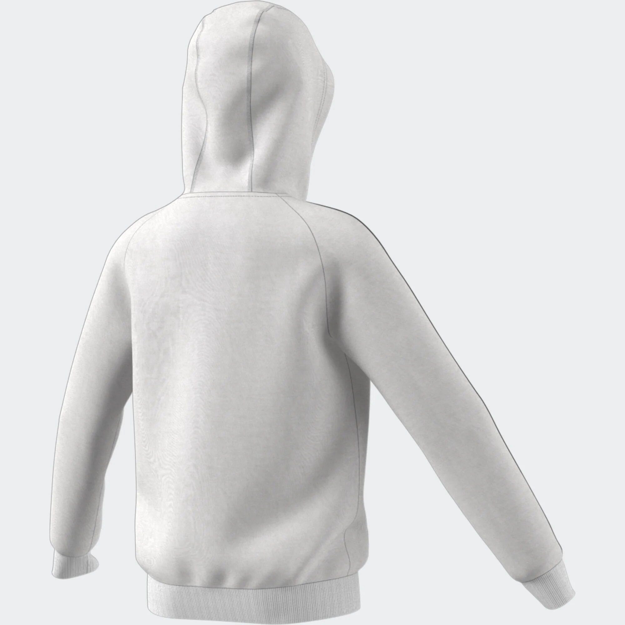 youth white adidas hoodie