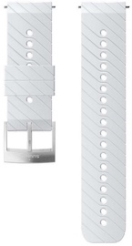 Suunto Athletic3 Silicone Strap White/Steel Medium