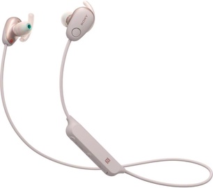 Austiņas Sony WI-SP600N in-ear, rozā