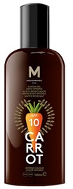 Apsauginis kūno aliejus nuo saulės Mediterraneo Sun Carrot Suntan Oil Dark Tanning SPF10, 100 ml