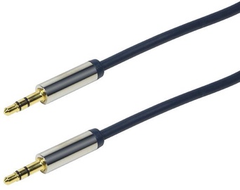 LogiLink Audio Cable Jack to Jack Blue 3 m