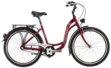 Velosipēds Kenzel 2017, sarkana, 18", 26"