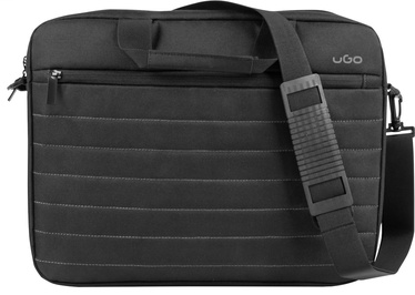 Сумка для ноутбука UGO, черный, 15.6″