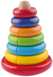 Klucīši Woodyland Magnetic Stacking Pyramide 90674