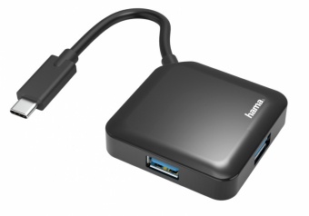 Адаптер Hama USB-C Hub 4 Ports