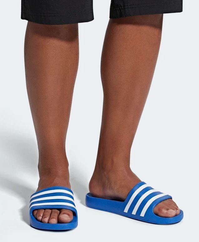aqua slides adidas