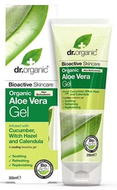 Ķermeņa gēls Dr. Organic Aloe Vera Cucumber, 200 ml