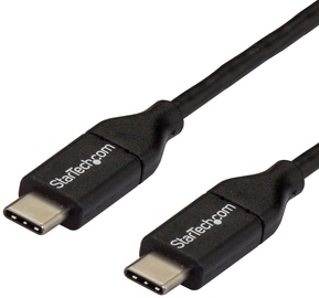 Kabelis StarTech USB C to USB C USB Type-C, USB Type-C, 3 m, melna