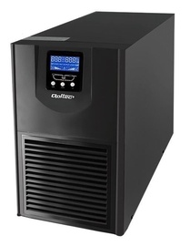 Qoltec UPS Sine Wave / 1kVA / 800W / LCD